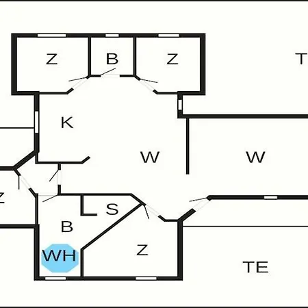 Holiday home 10 Person In Bl Vand